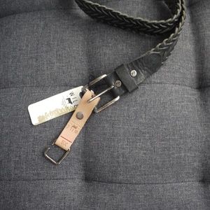 NWT Black Leather Belt by Will Leather Goods